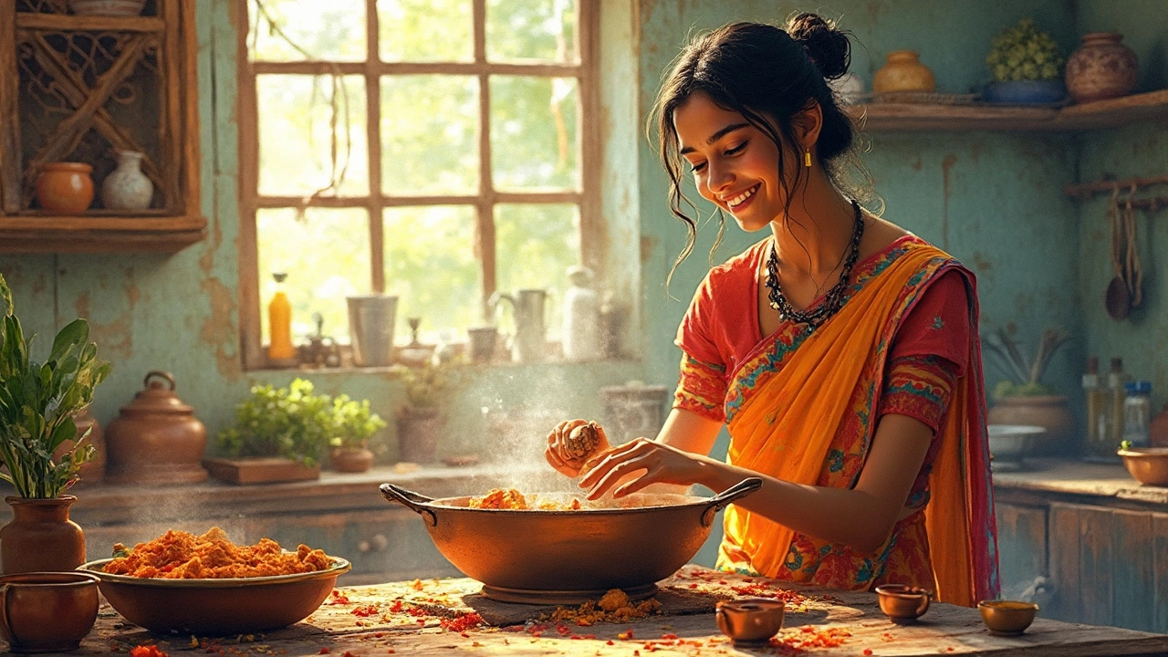 What Do Indians Use Instead of Garlic in Chicken Curry?