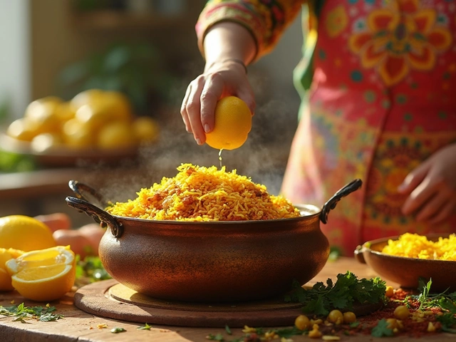 Why Add Lemon in Biryani? The Tangy Secret Explained