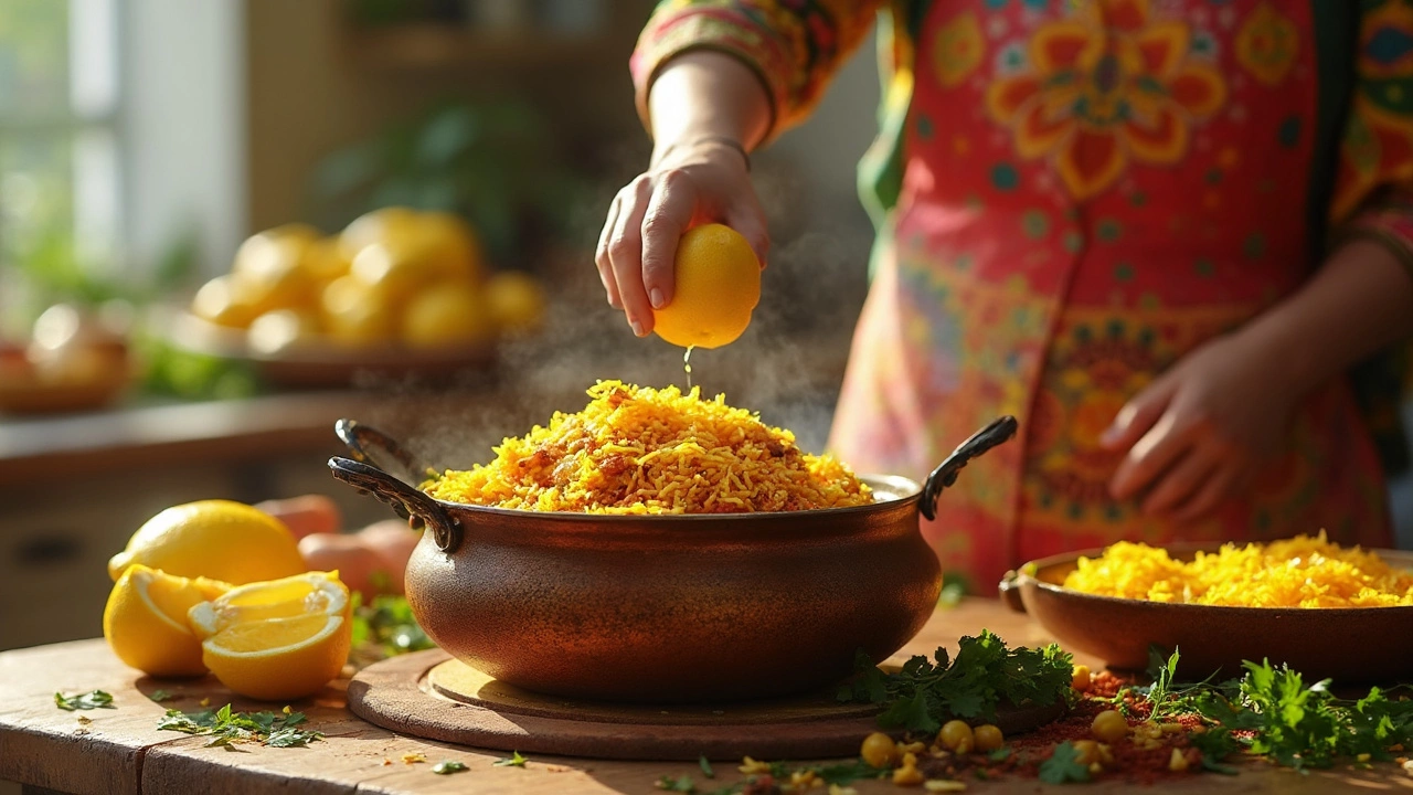 Why Add Lemon in Biryani? The Tangy Secret Explained